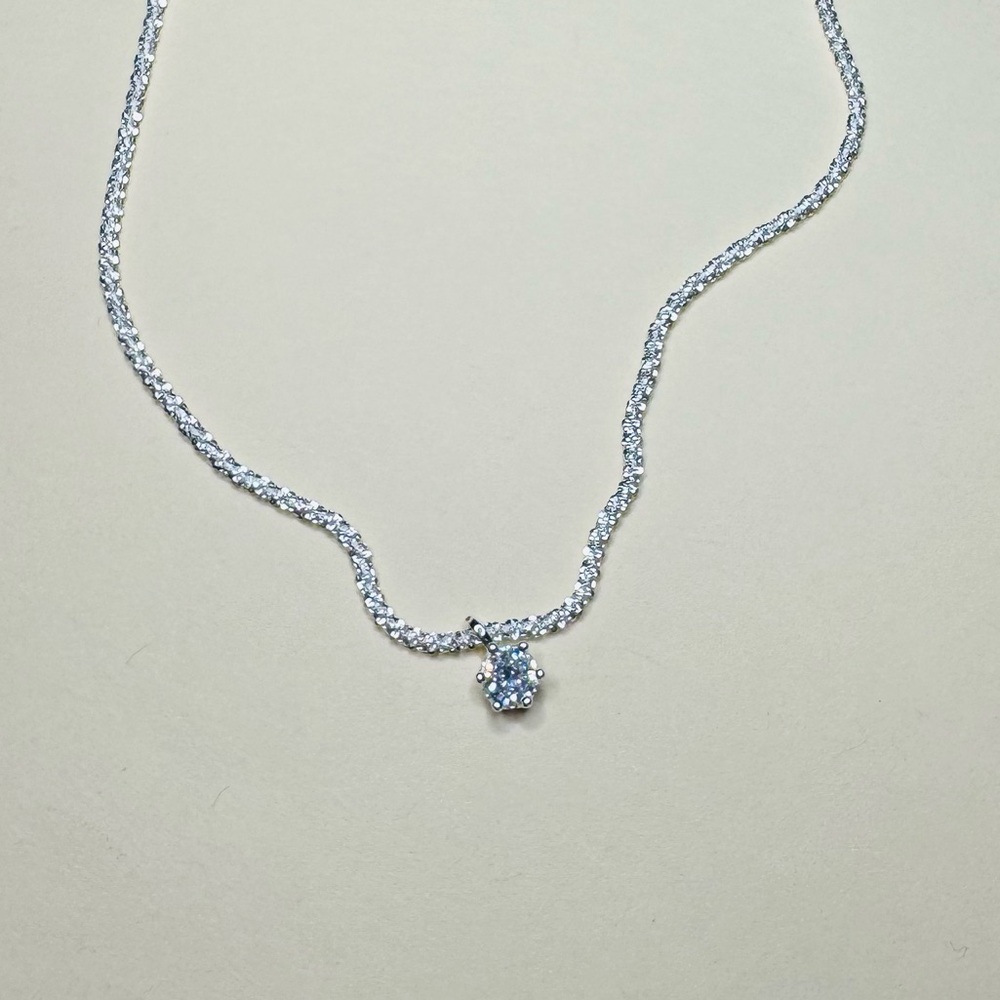 18” Classic silver necklace